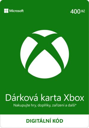 ESD XBOX - Dárková karta Xbox 400 Kč
