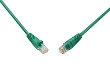 SOLARIX patch kabel CAT5E UTP PVC 3m zelený