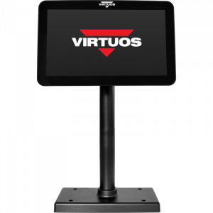 10,1" LCD barevný zákaznický monitor Virtuos SD1010R, USB, černý