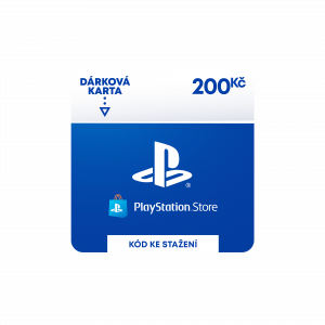 ESD CZ - PlayStation Store el. peněženka - 200 Kč