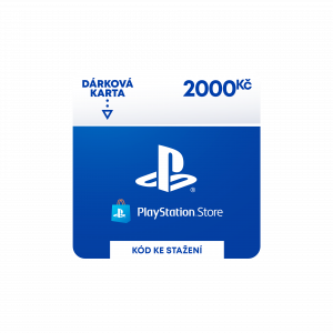 ESD CZ - PlayStation Store el. peněženka - 2000 Kč
