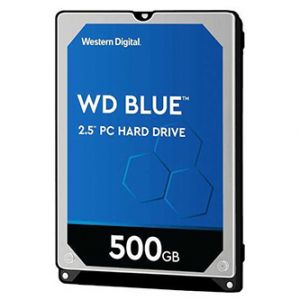 Western Digital interní pevný disk, WD Black, 2.5", SATA III, 500GB, WD5000LPZX, modrý, 7m