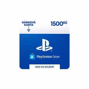 ESD CZ - PlayStation Store el. peněženka - 1500 Kč