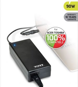 PORT CONNECT ACER/TOSHIBA 100% napájecí adaptér k notebooku,19V, 4,74A, 90W, 3xACER/TOSHIB