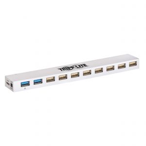 Tripplite Rozbočovač USB 3.0 / USB 2.0, nabíjení USB, 2x USB 3.0 + 8x USB 2.0