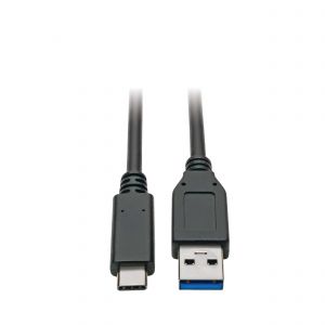 Tripplite Kabel USB-C/USB-A(Samec/Samec),USB 3.1 Gen 2(10Gb/s),USB-IF,kompat. Thunderbolt