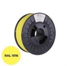 Tisková struna (filament) C-TECH PREMIUM LINE, PETG, sírová žlutá, RAL1016, 1,75mm, 1kg