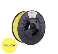 Tisková struna (filament) C-TECH PREMIUM LINE, PETG, sírová žlutá, RAL1016, 1,75mm, 1kg