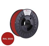 Tisková struna (filament) C-TECH PREMIUM LINE, PETG, dopravní červená, RAL3020, 1,75mm, 1k