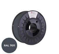 Tisková struna (filament) C-TECH PREMIUM LINE, PLA, ocelová šedá, RAL7011, 1,75mm, 1kg