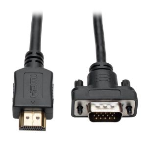 Tripplite Video kabel HDMI / VGA, Low-Profile HD15 (Samec/Samec), 0.9m