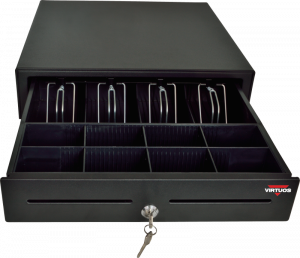 Pokladní zásuvka S-410C,kabel, pořadač 4/8,24V,