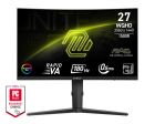 MSI Gaming monitor MAG 275CQRF QD E2 27" Rapid VA zakřivený/2560x1440 WQHD/180Hz/0,5ms/2xH