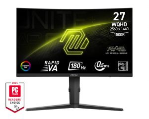 MSI Gaming monitor MAG 275CQRF QD E2 27" Rapid VA zakřivený/2560x1440 WQHD/180Hz/0,5ms/2xH