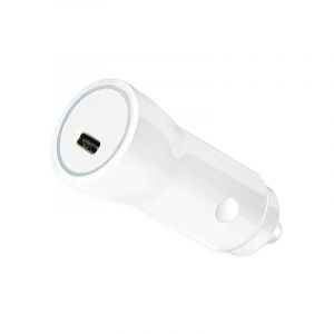 ER POWER 20W USB-C PD autonabíječka - bílá