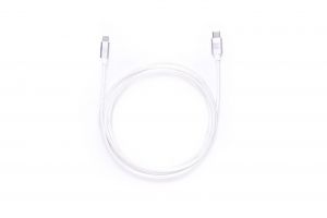 ER POWER kabel USB-C/C 5A (100W) 200cm bílý