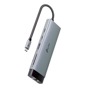 TP-Link UH9120C Hub USB typu C 9v1, HDMI 4K při 60 Hz, SD, microSD UHS-I, 100W Power Deliv