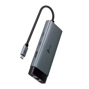 TP-Link UH6120C Hub USB typu C 6v1, HDMI 4K při 60 Hz, 100W Power Delivery, 1× USB-C, 2× U