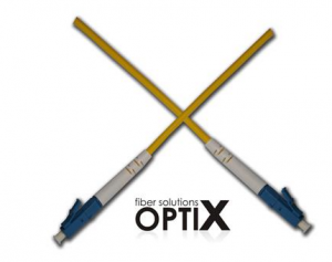 Optický patchkabel SIMPLEX, LC-LC 9/125um SM,0,5m, OS2