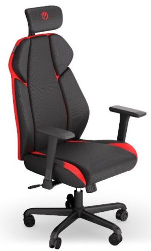Endorfy herní židle Meta RD / textilní / červená
