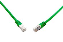 SOLARIX 10G patchkabel CAT6A SFTP LSOH 0,5m,zelený