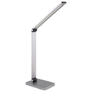 Platinet stolní LED lampa 10W stmívatelná, dotykové ovládání, bezdrátové nabíjení, USB por