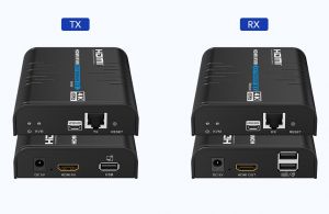 PremiumCord HDMI KVM extender přes LAN