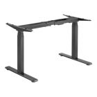 Výškově stavitelná stolová podnož Brateck M08-23DE 2 motory rozsah 620-1280 mm nosnost 100