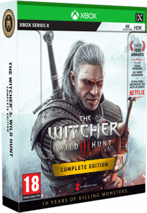 XSX - The Witcher 3: The Wild Hunt - Complete Edition  + 10th Anniversary Steelbook
