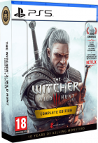 PS5 - The Witcher 3: The Wild Hunt - Complete Edition  + 10th Anniversary Steelbook