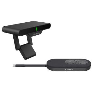 Fanvil CA200, bezdrátová konferenční sada, 4K Ultra HD, USB-C, Wi-Fi 6, WPA3-PSK, vzdáleno