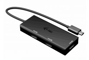 i-tec USB-C Triple 4K HDMI Video Adapter, Power Delivery 100W