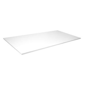 Stolová deska BR168BL, 1600 x 800 x 25 mm bílá pro výškově stavitelné podnože Brateck