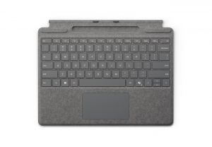 Microsoft Surface Pro Keyboard with Pen Storage (Platinum), Commercial, ENG