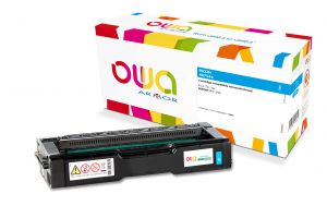 OWA Armor toner kompatibilní s RICOH 407544, 1600st, modrá/cyan