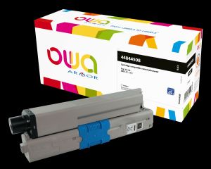 OWA Armor toner kompatibilní s OKI 44844508, 10000st, černá/black
