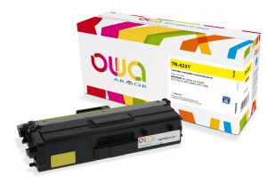 OWA Armor toner kompatibilní s Brother TN-423Y, 4000st, žlutá/yellow