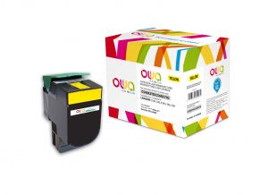 OWA Armor toner kompatibilní s Lexmark C544X2YG, 4000st, žlutá/yellow