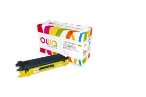 OWA Armor toner kompatibilní s Brother TN-135Y, 4000st, žlutá/yellow
