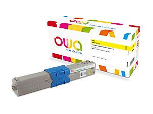 OWA Armor toner kompatibilní s OKI 44973533, 1500st, žlutá/yellow