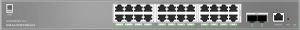 Grandstream GWN7803PL Pro L2++ Managed switch, 24x 1Gb RJ45, PoE+, SFP+, DHCP, CLI, VLAN