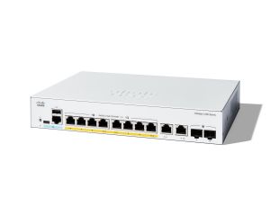 Cisco Catalyst 1200 8-port GE, PoE, Ext PS, 2x1G Combo
