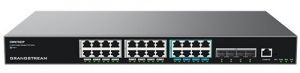 Grandstream GWN7822P managed Network Switch L3, 16 x 1G, 8 x 2.5G, SFP+, PoE, VLAN, IGMP, 
