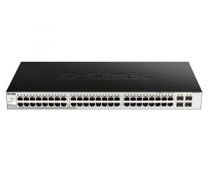 D-Link DGS-1210-52/ME 48-Port 10/100/1000BASE-T + 4-Port 1 Gbps SFP Metro Ethernet Managed