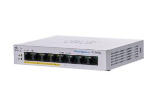 CBS110 Unmanaged 8-port GE, Partial PoE, Desktop, Ext PS