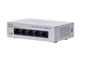 CBS110 Unmanaged 5-port GE, Desktop, Ext PS