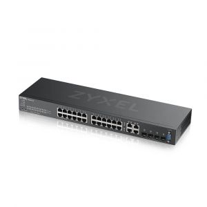 Zyxel GS2220-28, 28-port Managed Layer2+ Gigabit Ethernet switch, 24x Gigabit metal + 4x G