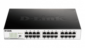 D-Link DGS-1024D/E 24-Port 10/100/1000Mbps Copper Gigabit Switch