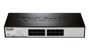 D-Link DES-1016D/E 16-Port 10/100Mbps Fast Ethernet Unmanaged Switch
