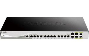 D-Link DXS-1210-16TC Smart Managed Switch, 12x 10G, 2x SFP+ & 2x Combo 10GBase-T/SFP+ port